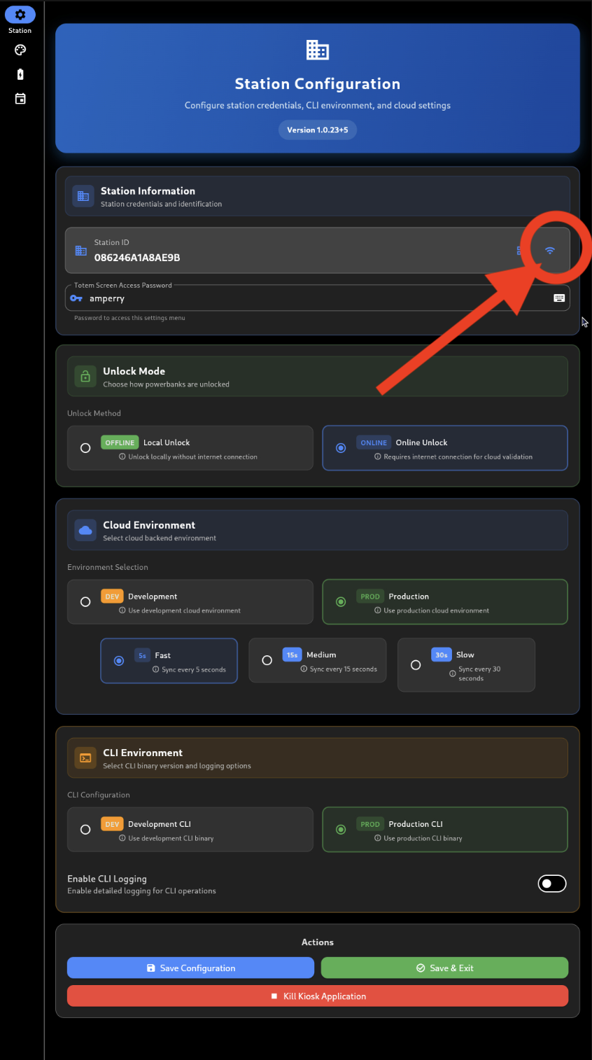 Open WiFi Setup